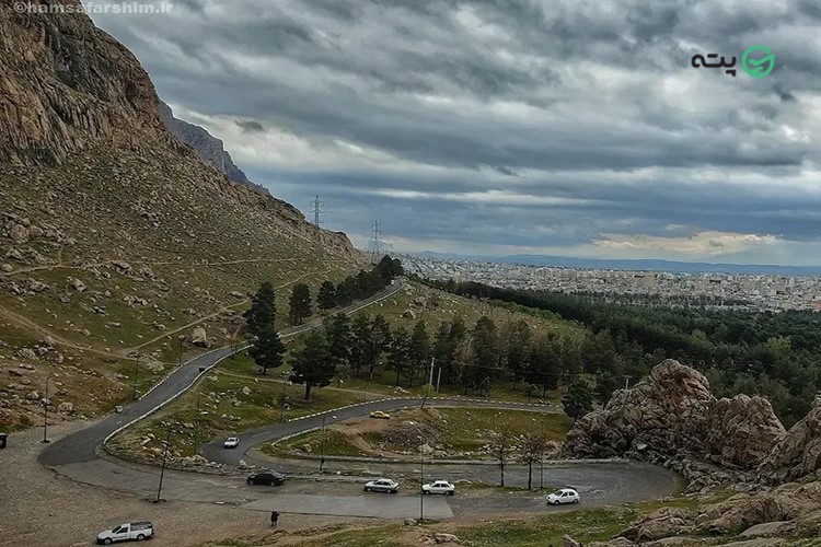 فاصله تهران تا کرمانشاه