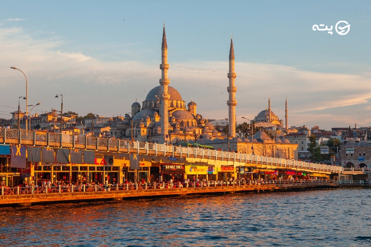 پل گالاتا از تفریحات رایگان استانبول