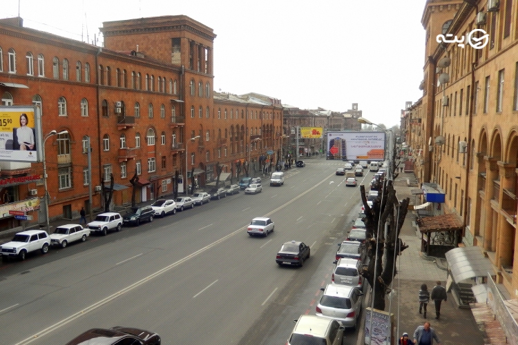 فاصله تهران تا ارمنستان 