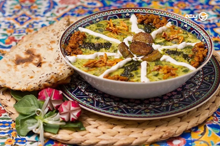 غذاهای روستای برغان