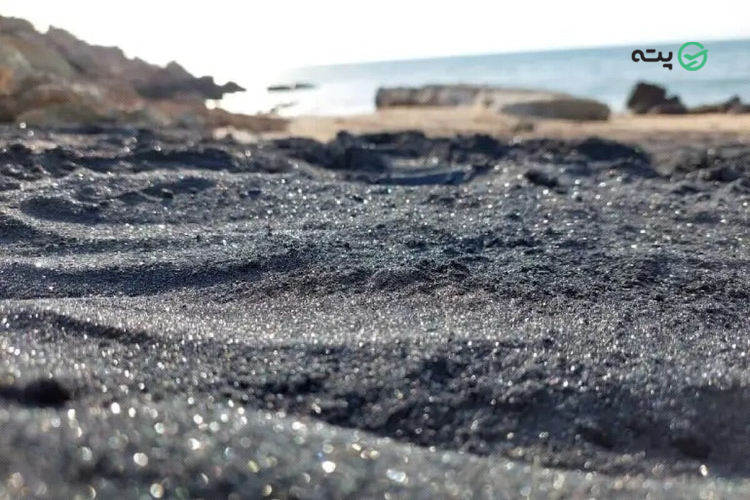 ساحل نقرهای جاذبه دیدنی هرمز