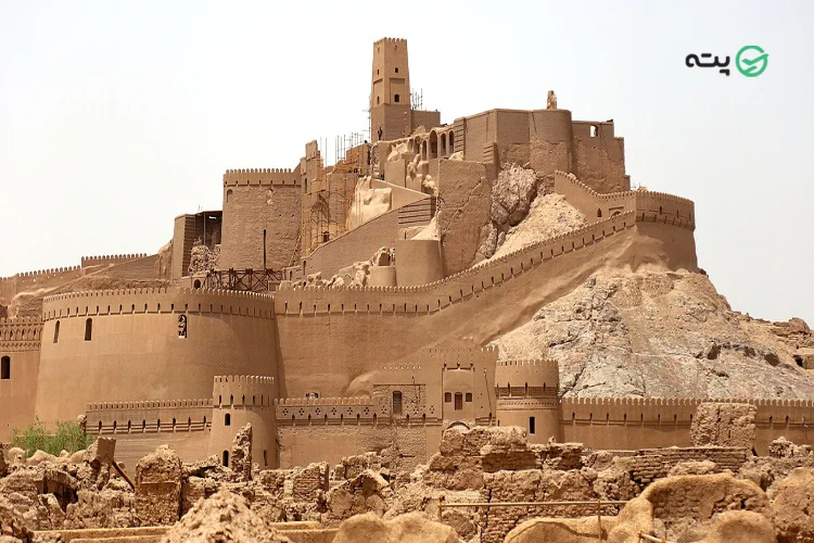 ارگ بم از جاهای دیدنی بم
