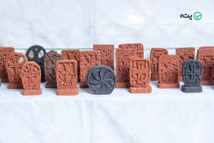 خاچکار از صنایع دستی اصفهان