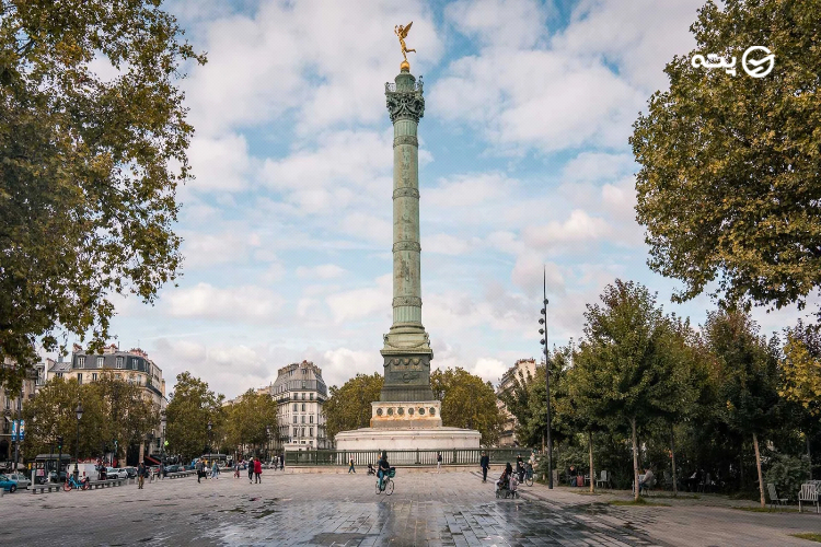 میدان باستیل پاریس (Place de la Bastille)