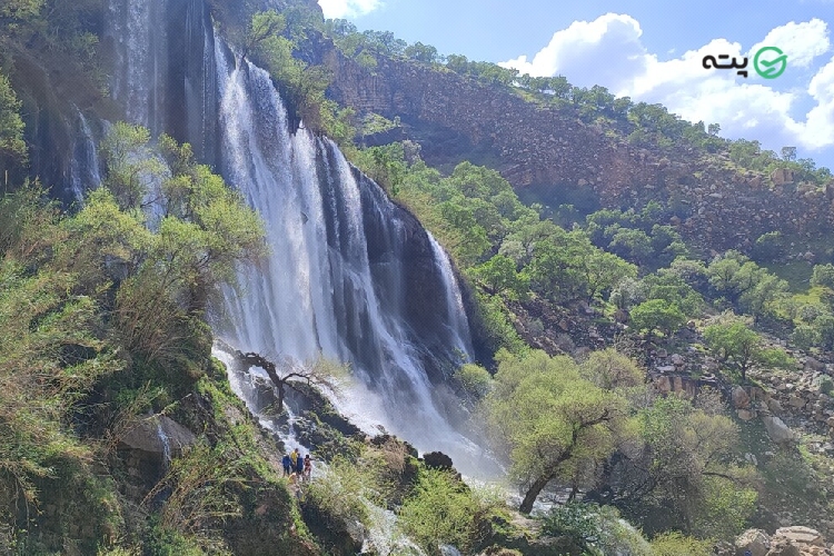 آبشار شوی از جاهای دیدنی خوزستان