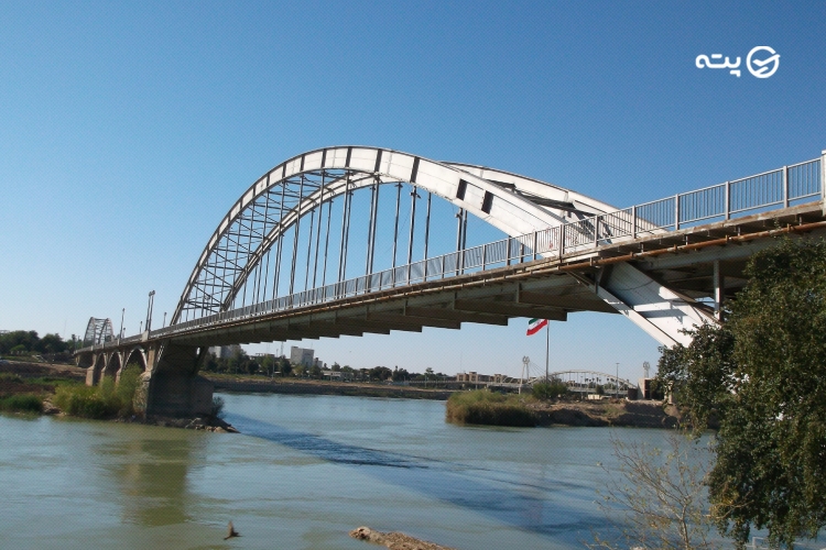 پل سفید اهواز از جاهای دیدنی خوزستان