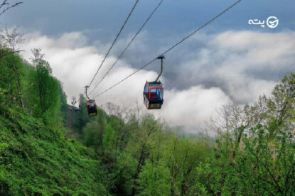 تله کابین رامسر | معرفی امکانات و تفریحات بام سبز