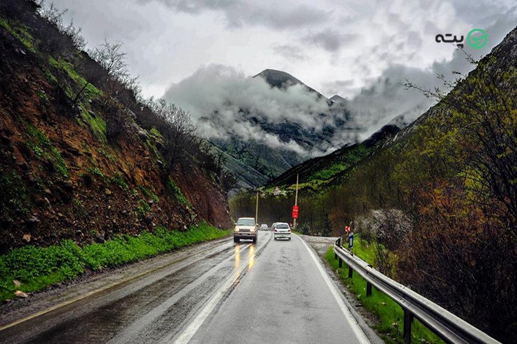 مسیرهای دسترسی به رامسر