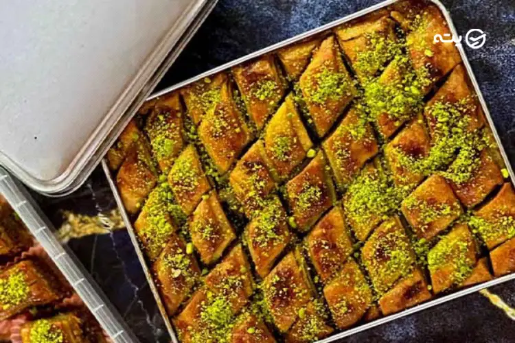 باقلوا از سوغات یزد